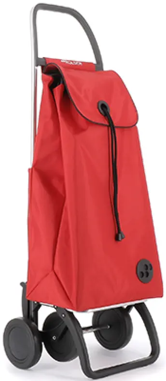 CARRO COMPRA 2+2 4R. IMAX MF ROJO IMX302 ROLSER