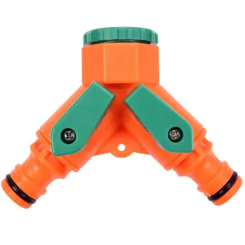 ADAPTADOR GRIFO C/LLAVE 2 SALIDAS PLASTICO 89022 FLO