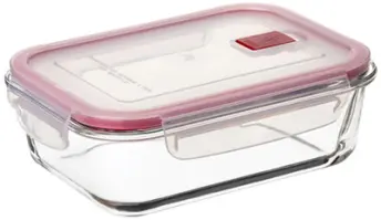 TAPER HERMETICO BOROSILICATO RECTANGULAR 640ml 1161609 TATAY