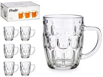 CAJA 6 JARRA CERVEZA 520ml 85470/67635 VIVALTO