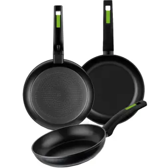 LOTE 3 SARTENES ALUMINIO 18-22-26cm GREEN M481241 MONIX