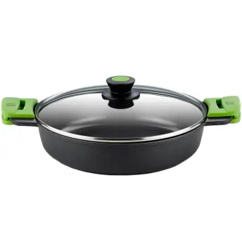 CACEROLA BAJA ALUMINIO FUNDIDO 24cm PRIOR A400524 BRA