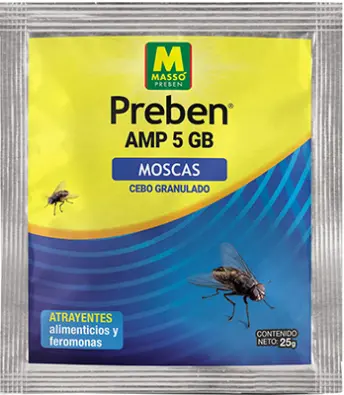 PAQ. 25gr INSECTICIDA CEBO GRANULADO MOSCAS 231554 MASSO