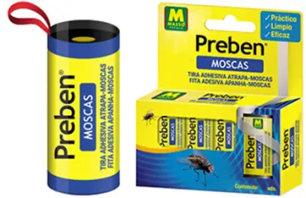 PAQ. 10 CINTAS PREBEN ATRAPA MOSCAS 231390 MASSO