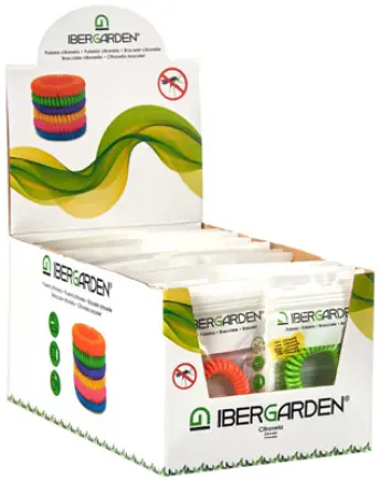 PULSERA CITRONELA ANTI MOSQUITOS 60165 IBERGARDEN