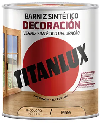 BARNIZ MATE INCOLORO 250ml M12 TITANLUX