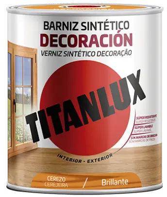 BARNIZ BRILLANTE CEREZO 250ml M10-1005 TITANLUX