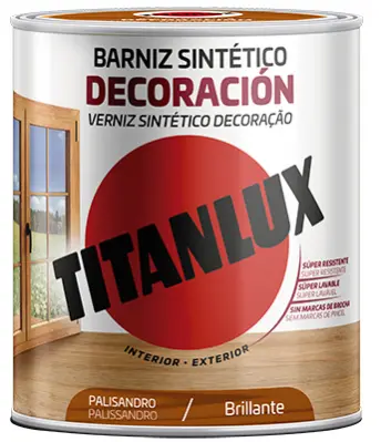 BARNIZ BRILLANTE PALISANDRO 250ml M10-1006 TITANLUX
