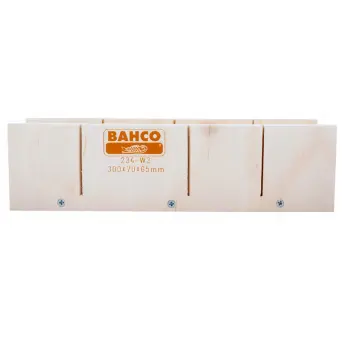 GUIA INGLETAR MADERA 300x70x50mm 234-W2 BAHCO