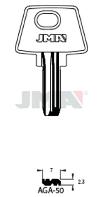 BOLSA 10 LLAVES AGA50 SEGURIDAD JMA