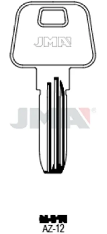 BOLSA 10 LLAVES AZ12 SEGURIDAD JMA