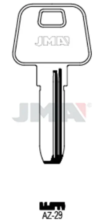 BOLSA 10 LLAVES AZ29 SEGURIDAD JMA