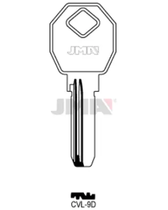 BOLSA 10 LLAVES CVL9D SEGURIDAD JMA