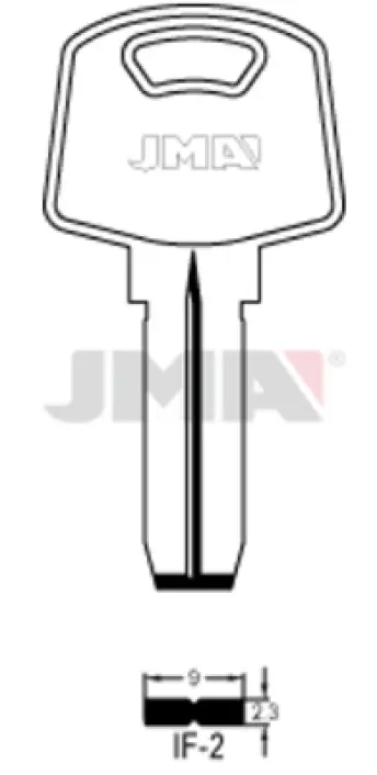 BOLSA 10 LLAVES IF2 SEGURIDAD JMA