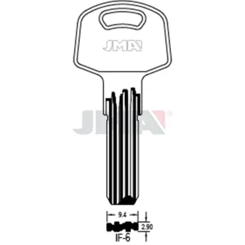 BOLSA 10 LLAVES IF6 SEGURIDAD JMA