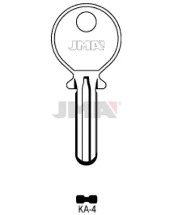 BOLSA 10 LLAVES KA4 SEGURIDAD JMA