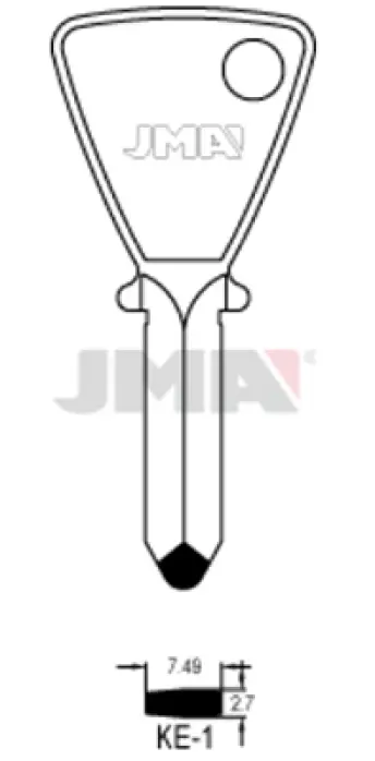 BOLSA 10 LLAVES KE1 SEGURIDAD JMA