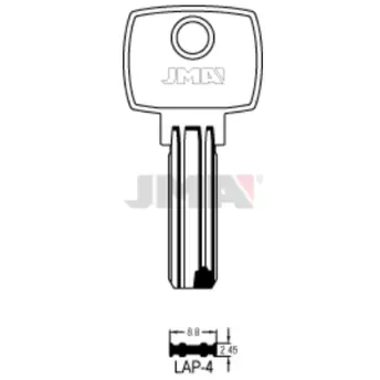 BOLSA 10 LLAVES LAP4 SEGURIDAD JMA