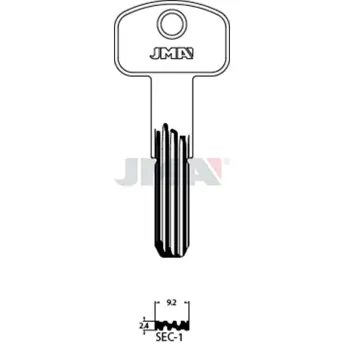 BOLSA 10 LLAVES SEC1 SEGURIDAD JMA