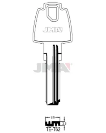 BOLSA 10 LLAVES TET62 SEGURIDAD JMA