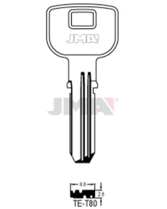 BOLSA 10 LLAVES TET80 SEGURIDAD JMA