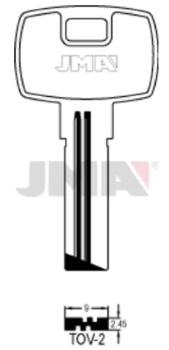 BOLSA 10 LLAVES TOV2 SEGURIDAD JMA