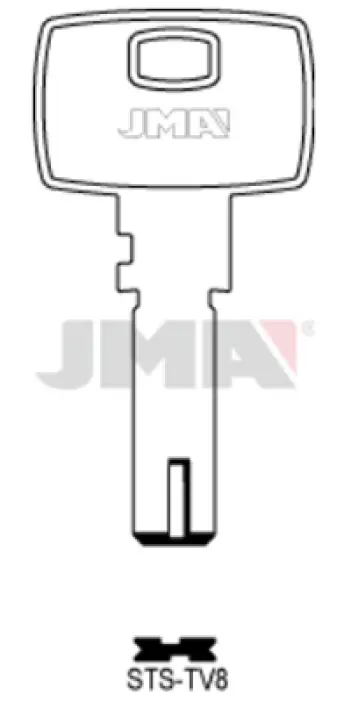 BOLSA 10 LLAVES STSTV8 SEGURIDAD JMA