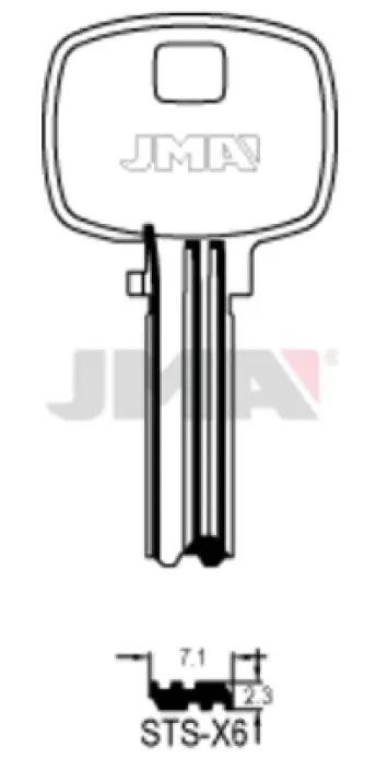 BOLSA 10 LLAVES STSX6 SEGURIDAD JMA
