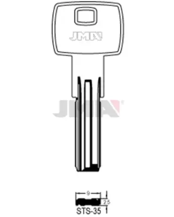 BOLSA 10 LLAVES STS35 SEGURIDAD JMA