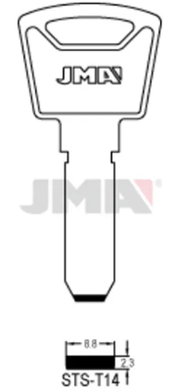 BOLSA 10 LLAVES STST14 SEGURIDAD JMA
