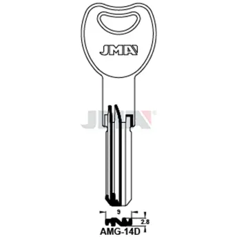 BOLSA 10 LLAVES AMG14D SEGURIDAD JMA