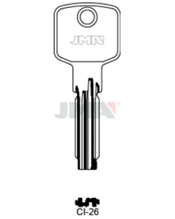 BOLSA 10 LLAVES CI26 SEGURIDAD JMA