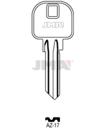 CAJA 50 LLAVES AZ17 JMA