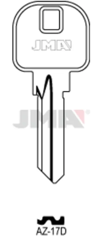 CAJA 50 LLAVES AZ17D JMA