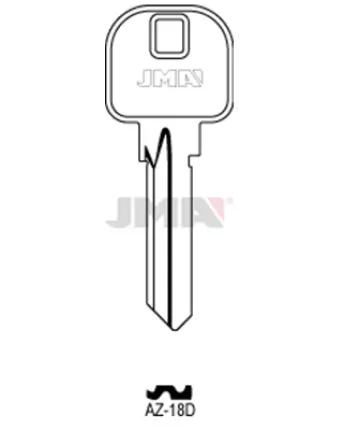 CAJA 50 LLAVES AZ18D JMA