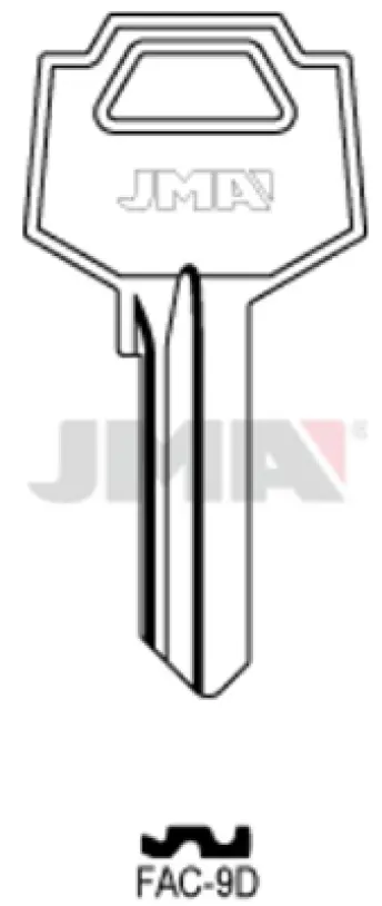 CAJA 50 LLAVES FAC9D JMA