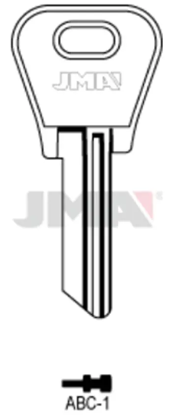 CAJA 50 LLAVES ABC1 JMA