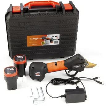 TIJERA ELECTRICA 2 BATERIAS CORTE 35mm HOJA TITANIO ACB35 ALTUNA