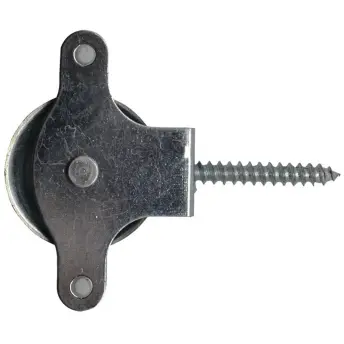 CAJA 25 POLEA TENDER ROLDANA METAL TIRAFONDO 40mm 89018 MICEL