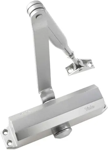 CIERRAPUERTAS CON RETENEDOR PLATA 3500-0004-60 YALE