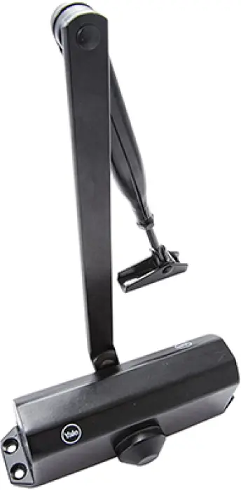 CIERRAPUERTAS CON RETENEDOR NEGRO 3500-0004-55 YALE