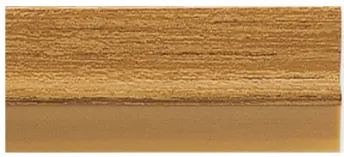 BURLETE PUERTA PVC FLEXIBLE 1mt MADERA CLARA 2155-8 INOFIX