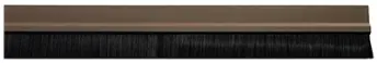 BURLETE PUERTA PVC RIGIDO 1mt MARRON GEKO