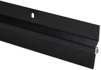 BURLETE PUERTA GARAJE ALUM. CAUCHO 3mt NEGRO 20874 MIARCO