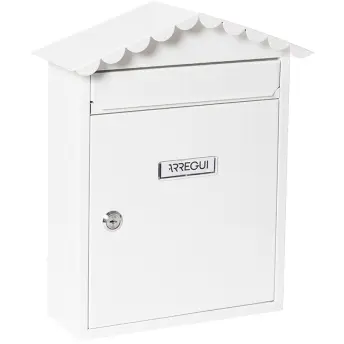 BUZON VISIT BLANCO 26x9x36cm E5741 ARREGUI