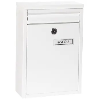 BUZON ZAGUAN BLANCO 22x8x32cm E5751 ARREGUI