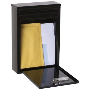 BUZON ZAGUAN NEGRO 22x8x32cm E5754 ARREGUI