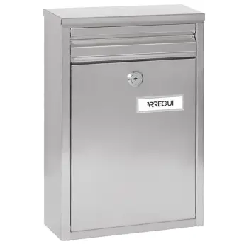 BUZON ZAGUAN INOXIDABLE 22x8x32cm E5757 ARREGUI
