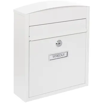 BUZON COMPACT BLANCO 24x8x29cm E5731 ARREGUI