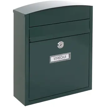 BUZON COMPACT VERDE 24x8x29cm E5733 ARREGUI